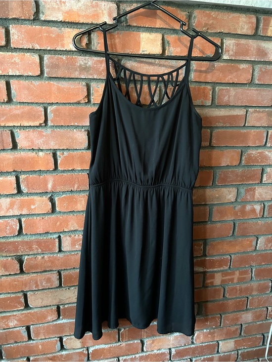 Dresses & Skirts - Black Strappy Back Sundress - Women's Casual Dress